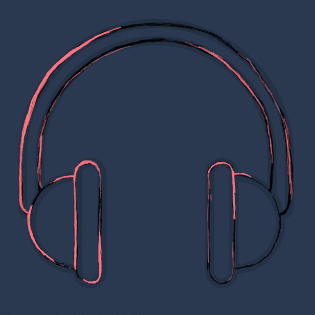 Un ícono de un par de auriculares